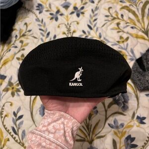 black beret hat
